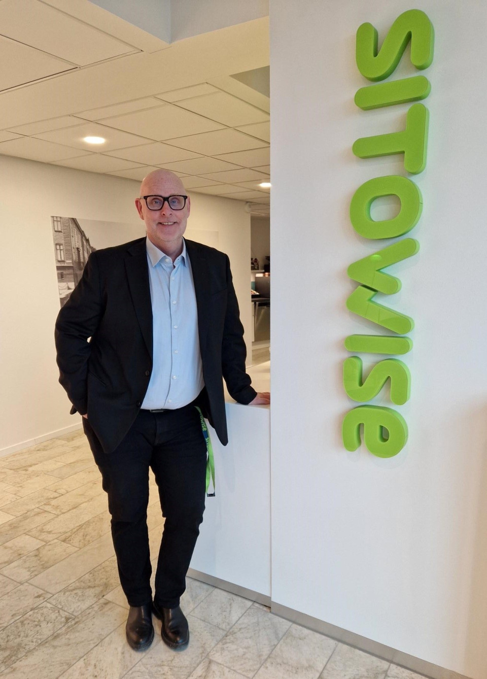 Pierre Ohlsson at Sitowise Sweden office.